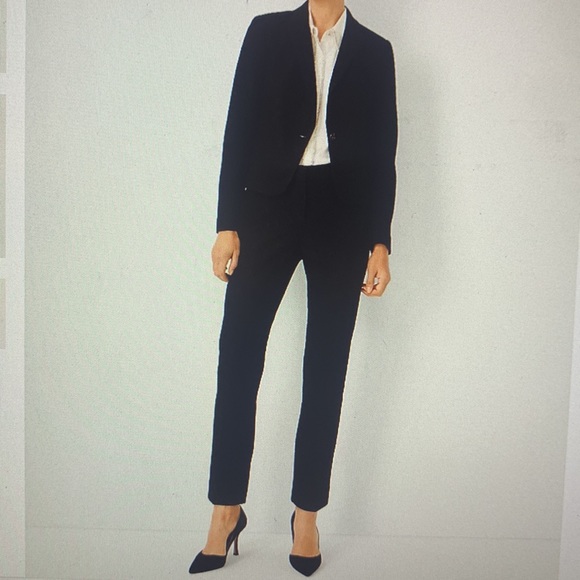 NWT everyday ankle pant in black lace. - Picture 2 of 6